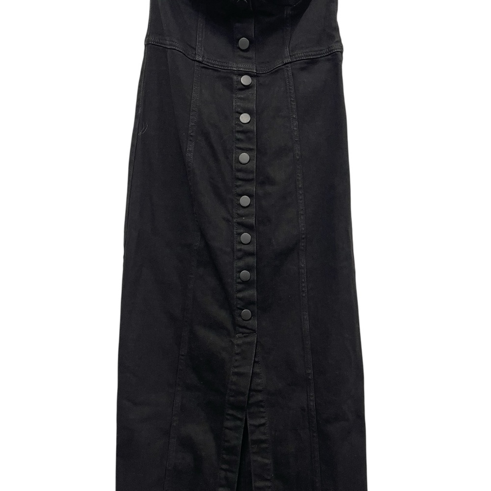 Zara Black Maxi A-Line Dress